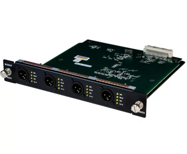 DX32 AES3 8CH DIGITAL OUTPUT